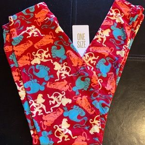 Aladdin Lularoe Disney OS Leggings